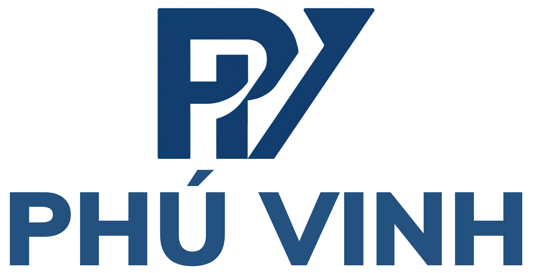 Logo For PhÚ Vinh Construction Brand